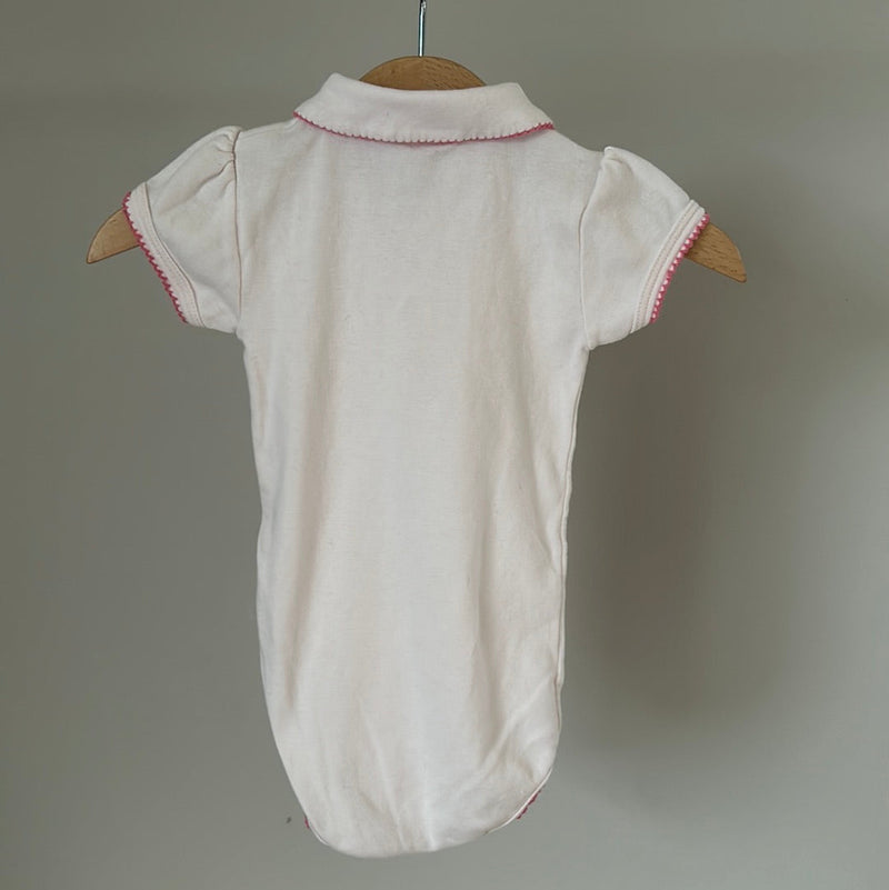 Petit Bateau short-sleeved bodysuit - size 74