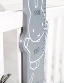 Messlatte 'miffy®', bedruckt, Skala von 70 cm bis 150 cm für Kinder, weiß/grau