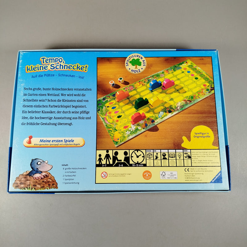Ravensburger Tempo kleine Schnecke Brettspiel