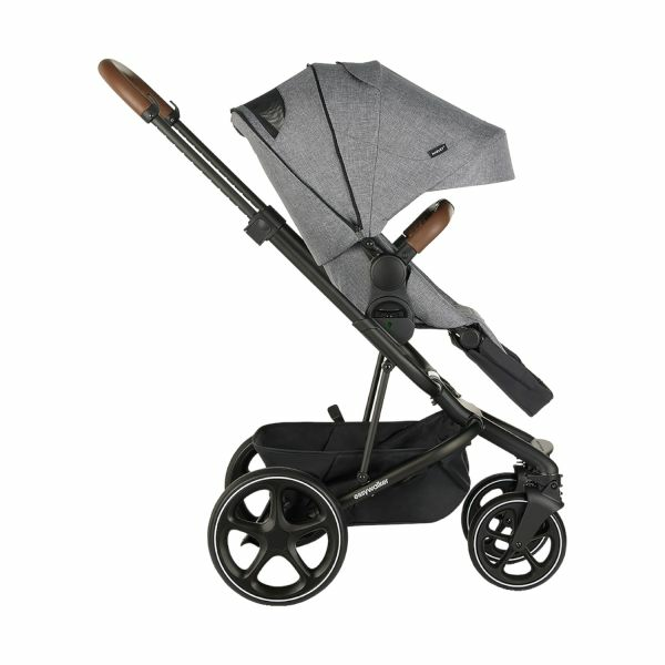 Easywalker Harvey 3 stroller children's buggy buggy travel buggy Exclusive Gray