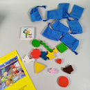 Kosmos, HABA Lernspiele-Bundle: ABC Buchstaben & Formen-Fühlspiel