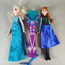 Disney Frozen Puppenset – Elsa, Anna & Mikrofon, Set von 3