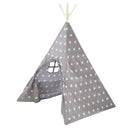 Spielzelt 'Little Stars', Bodenunterlage & Tragetasche, Wigwam für Kinderzimmer & Outdoor