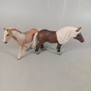 Schleich Bundle Pferdefiguren 5x Pferde mit Sattel