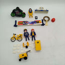Playmobil Bundle Post & Motorrad Figuren & Zubehör