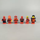 LEGO Minifiguren Set von 6 – Spider-Man & Ninjago Helden, wie neu
