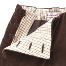 kronjuwel braune Cordhose im Matrosenstil Gr 80/86 Upcycling