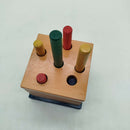 Montessori Holz Steckspiel Lernspiel Motorik