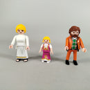 Puppenhaus Spielset – faltbares Haus mit Figuren & Möbeln, gutes Set