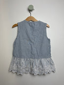 Bluse mit Rüschen & Streifen • 116 • tom tailor