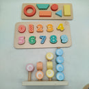 Oh My Baby Bundle Holz 4er Set Puzzle & Motorik