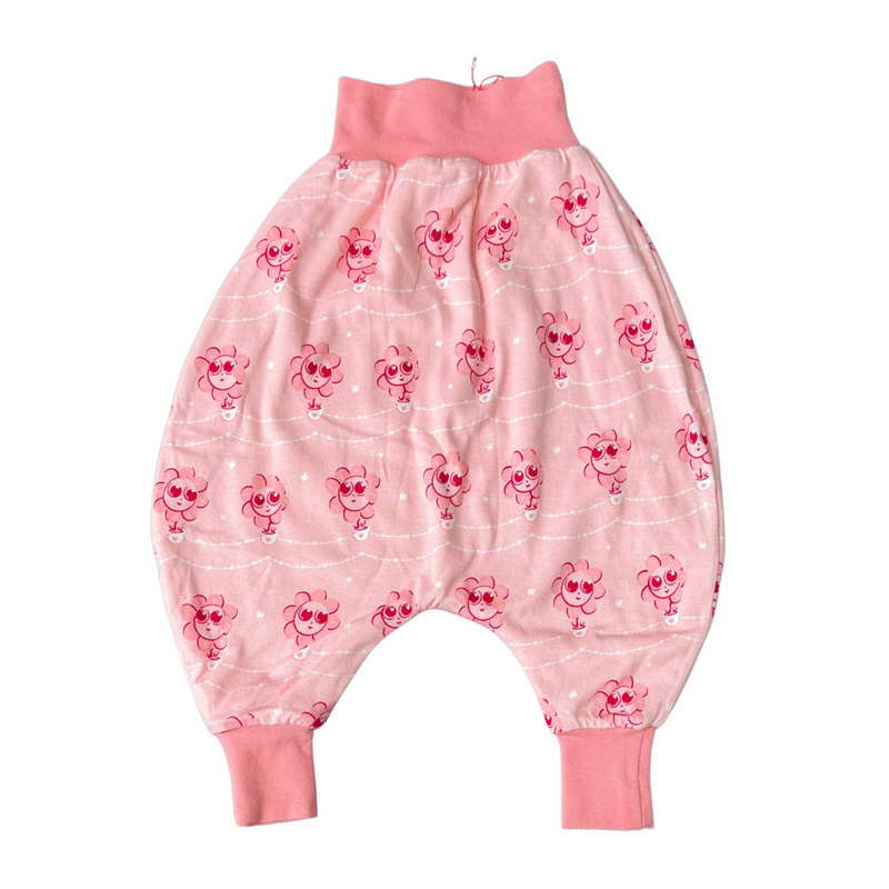 Libminna | Wendbare Strampelhose | Rosa