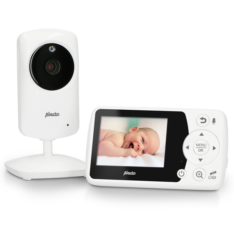 Alecto DVM-64 Video-Babyphone Babykamera Kinderkamera Babyfon Baby Monitor Video