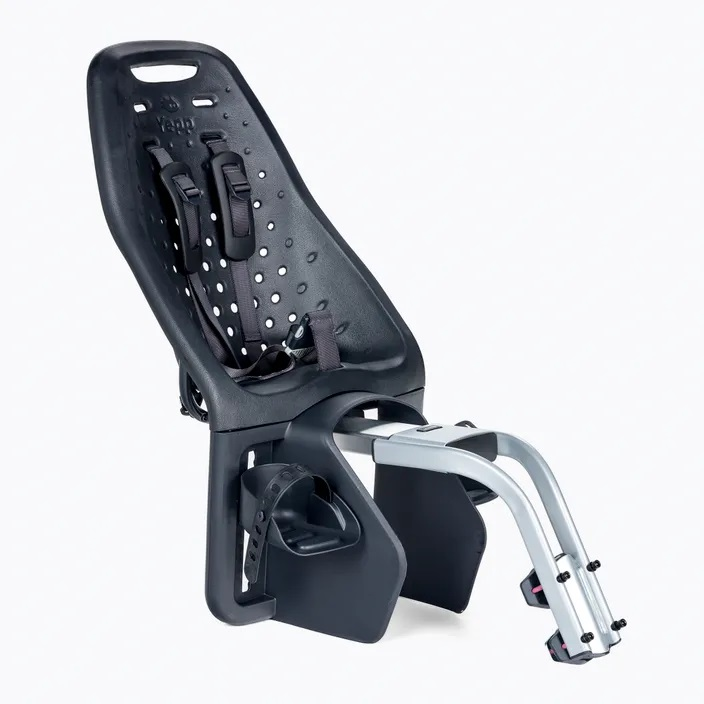 Thule Yepp Maxi Fahrradsitz schwarz Kindersitz Sicherheitsgurt verstellbar