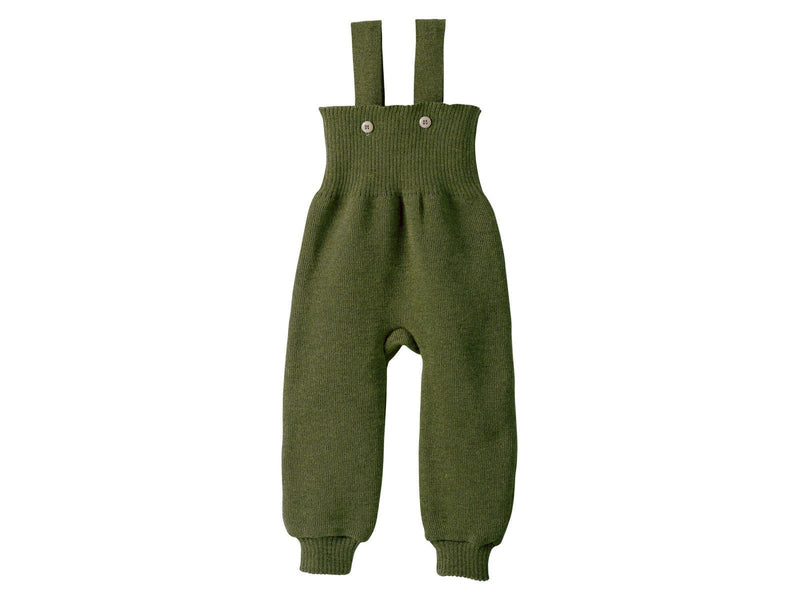 Strickhosen Hosen & Jeans Kleidung Babyhose mit Trägern oliv° Disana Front Image Last Season