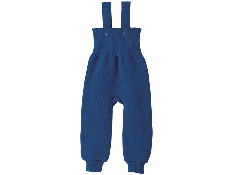 Strickhosen Hosen & Jeans Kleidung Babyhose mit Trägern marine* Disana Front Image Last Season