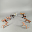 Bundle Playmobil Set von 9 Pferdefiguren