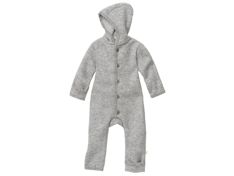 Wollwalkanzüge Overalls Kleidung Walk-Overall hellgrau° Disana Front Image Last Season