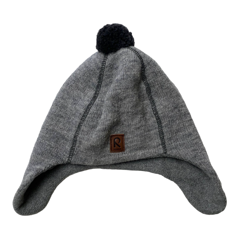 Reima wool beanie, grey | 4-7y