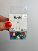 itoshii - Ponii Beads Star Mix 9x6mm 80 Stück