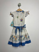 Musselinkleid Blumen • 92 • true vintage