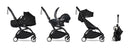 BABYZEN YOYO² Kinderwagen Buggy Black (Rahmen inkl. 6+ Textilset)