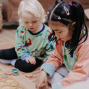 Oktopulli | dünner Sweater | Unser Alltagbegleiter Dino Party 110-128, 128-140