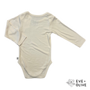 Eve & Olive | Baby Body Langarm | Cute Beige