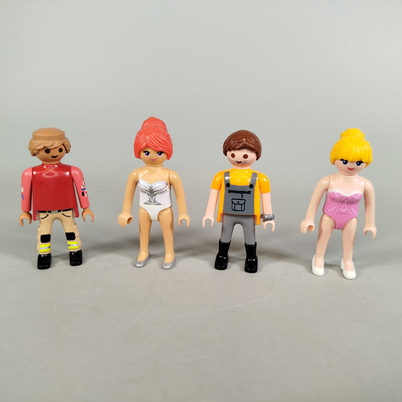 Puppenhaus Spielset – faltbares Haus mit Figuren & Möbeln, gutes Set