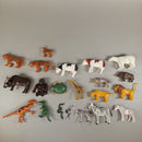 Tierfiguren Set – Farm-, Wild- & Dinosaurier Tiere, Set von 21 Figuren
