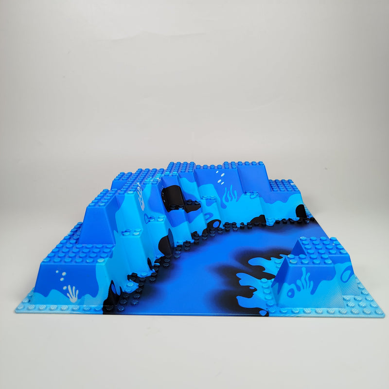 Lego LEGO Canyon mit Blauplatte- 2 stuck