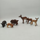 Schleich Bundle Waldtiere Set von 6 Tierfiguren