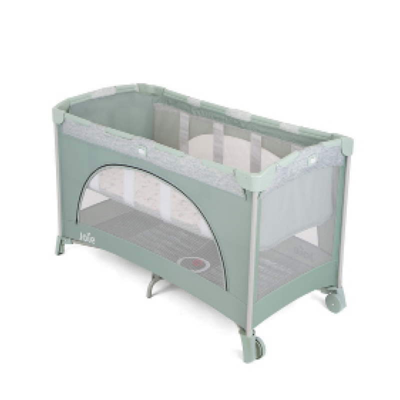 Joie Allura 120 DLX Deer Woodland Reisebett Babybett Kinderbett Bett Grün Reise