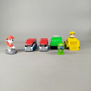 PAW Patrol Bundle Set von 6 Spielfiguren & Fahrzeuge