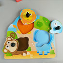 Bundle Ökologisches Spielzeug x2 Holzbauklötze & Puzzle