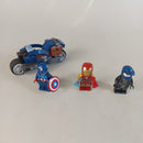 LEGO Bundle Marvel Super Heroes 76143 Figuren & Motorrad
