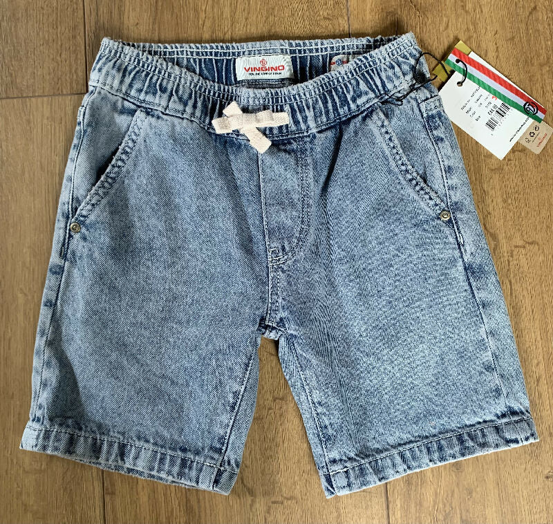 Vingino Jeans Shorts unisex zum binden Cabrini 7