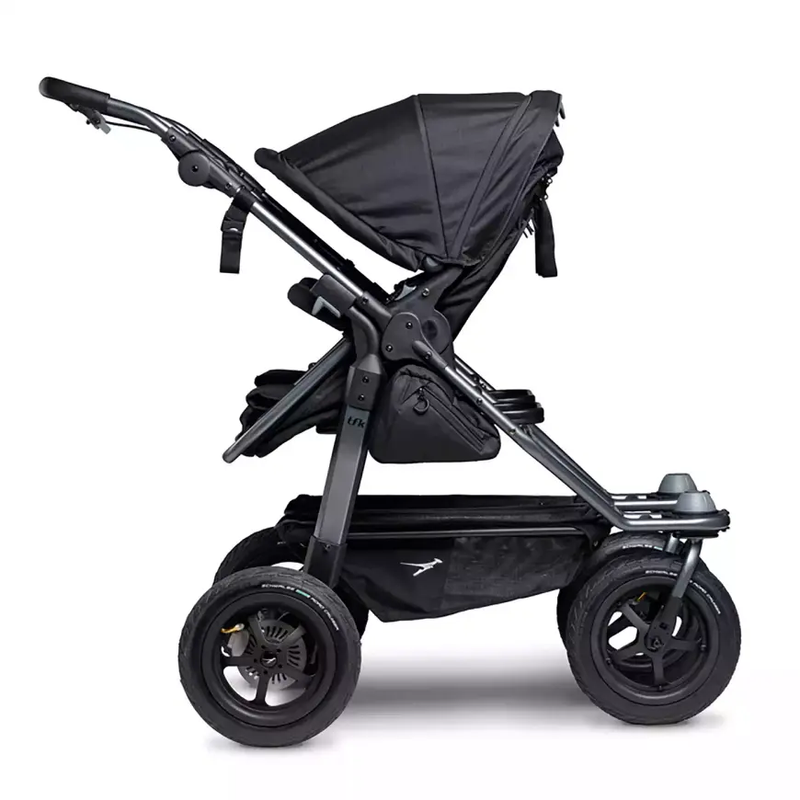 TFK duo Kombi Kinderwagen mit Luftrad-Set schwarz Kinderwagen Buggy Wagen Kinder