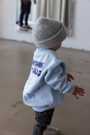 Nuaa B-WARE Alpaca Strickbeanie Kids Soft Grey