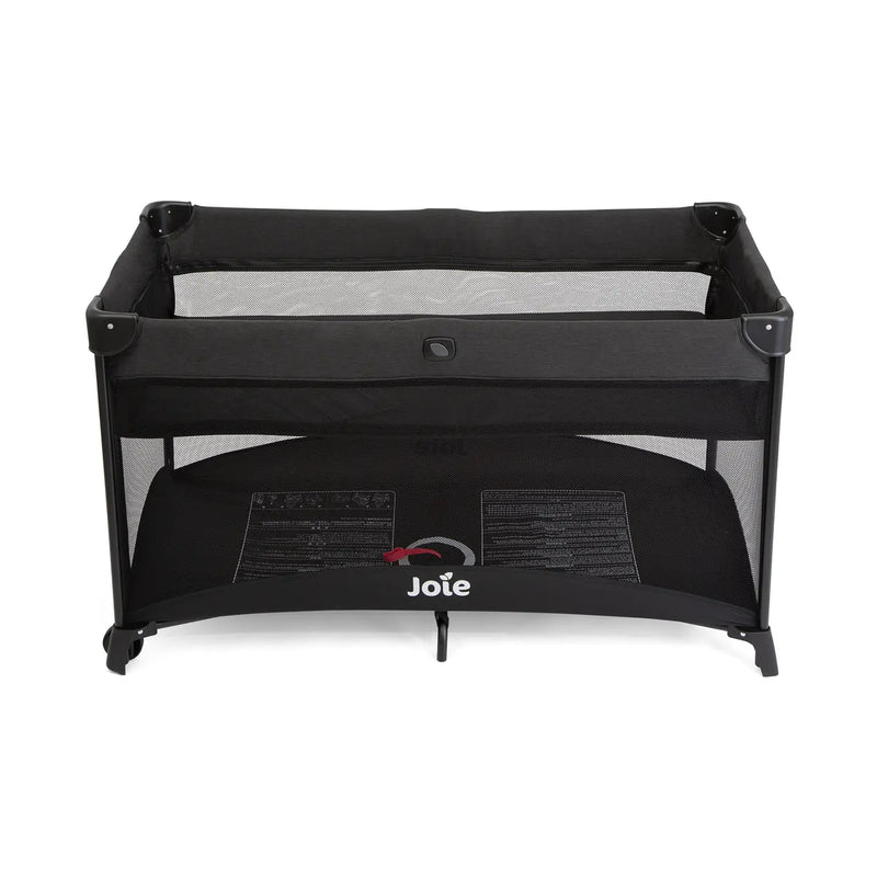 B-Ware Joie Reisebett Allura 120 Babybett Kinderbett Rollen Schwarz Reisebett Matratze