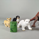 Schleich Tierfiguren Set von 9 – Dinosaurier & Bauernhoftiere, wie neu