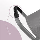 MoMi Kinderwagen ADELLE ab 6. Monat (bis 22 kg), klappbarer Buggy mit 360°-Sitz und 5-Punkt-Sicherheitsgurt, Einkaufskorb, mit Tragegriff zum Tragen nach dem Zusammenklappen