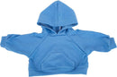 small foot 11779 Puppenkleidung, Blauer Kapuzenpullover und Hose in Jeans-Optik, ab Zwei Jahren