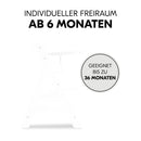 hauck Holz Essbrett für Alpha+ & Beta+ Holzhochstuhl Alpha Wooden Tray, für Kinder 6-36 Monaten, Esstisch aus FSC® zertifiziertem Buchenholz mit Erhöhtem Rand