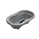 Rotho Babydesign TOP Badewanne - recycelt - Badewanne - Babybadewanne - Kinderbadewanne - Duschbadewanne - grau