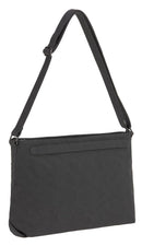 LÄSSIG Baby Wickeltasche Umhängetasche mit Zubehör veganes Leder/Tender Shoulder Bag anthracite