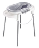 Rotho Babydesign TOP Badestation - wasserdicht - gross - Babybadestation - Babybadewanne - Babywanne mit Gestell - Babypflegeset