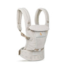 Ergobaby Adapt Baby Carrier for Newborns from Birth, 3-Position SoftFlex Mesh Ergonomic Front and Back Carrier, Baby Carrier Bag, Natural Beige, 1 Unit