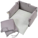 Bimbi Casual Kleid Miniwiege - grau