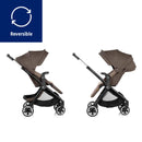 Jané Jewel, Kinderwagen, ab Geburt bis 15 kg, Aluminium, mit Tasche und Regenüberzug aus Kunststoff, komplett klappbar und kompakt